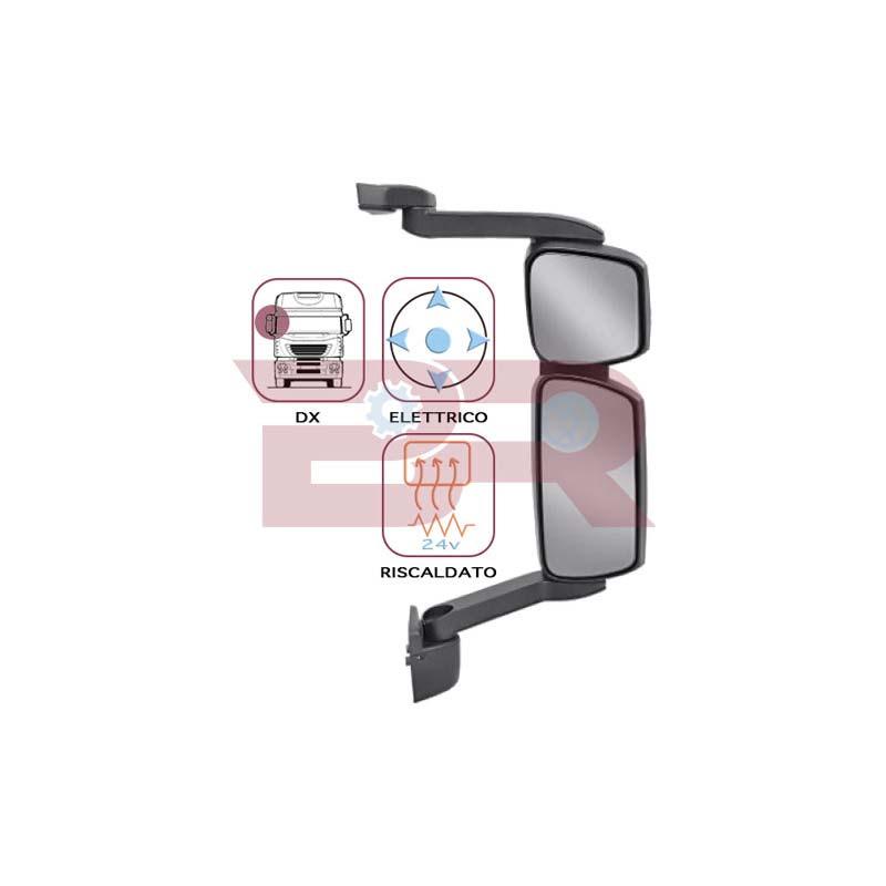 Botto Ricambi BRCA0552 Rechts Rückspiegel Iveco 504150552