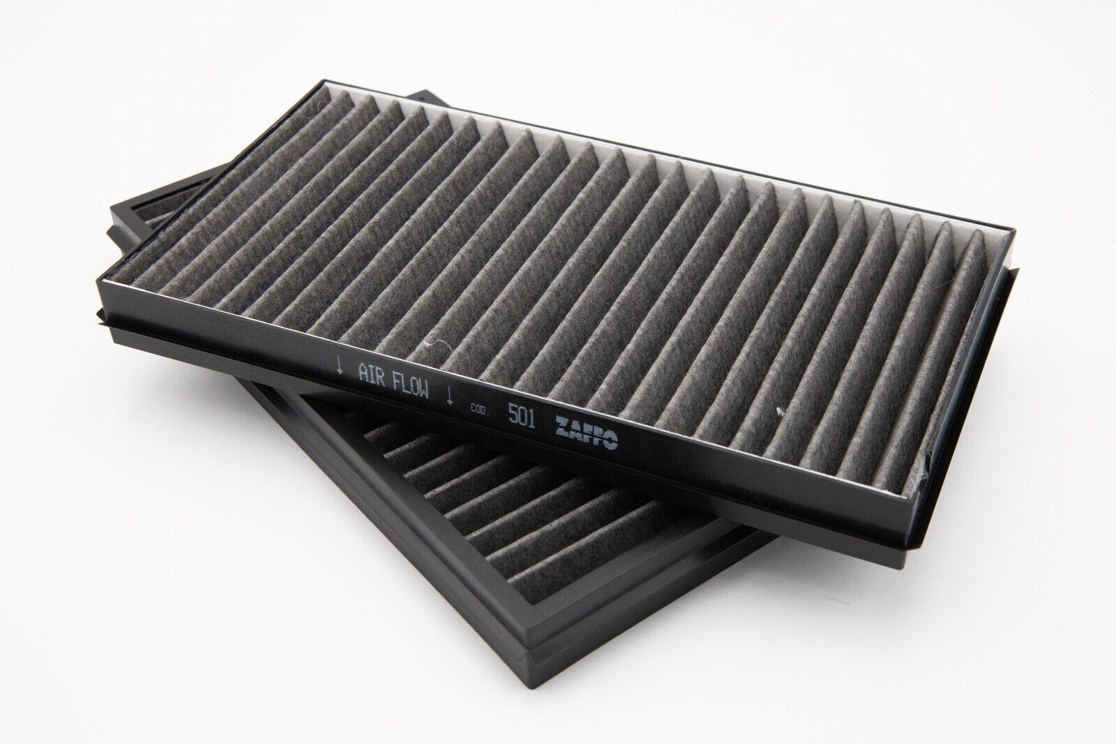 ZAFFO Z501 INNENRAUMFILTER AKTIVKOHLEFILTER POLLENFILTER BMW 5er 6er
