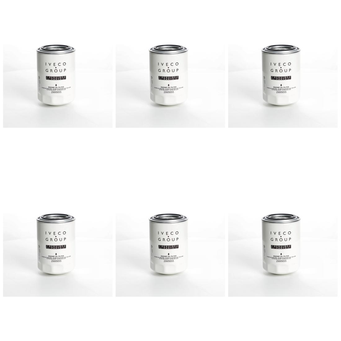 6x Original Iveco 2995655 Ölfilter Motorölfilter DAILY DUCATO JUMPER BOXER 3.0 6x Original Iveco 2995655 Ölfilter Motorölfilter DAILY DUCATO JUMPER BOXER 3.0