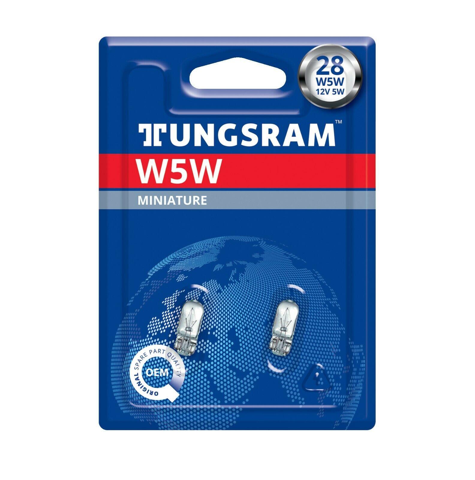 TUNGSRAM W5W 12V 5W W2,1x9,5d Standard 2St. Blister