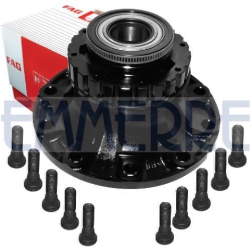 EMMERRE 931440 VORNE RADNABE MIT FAG LAGERN ABS UND SPALTEN für RENAULT, VOLVO