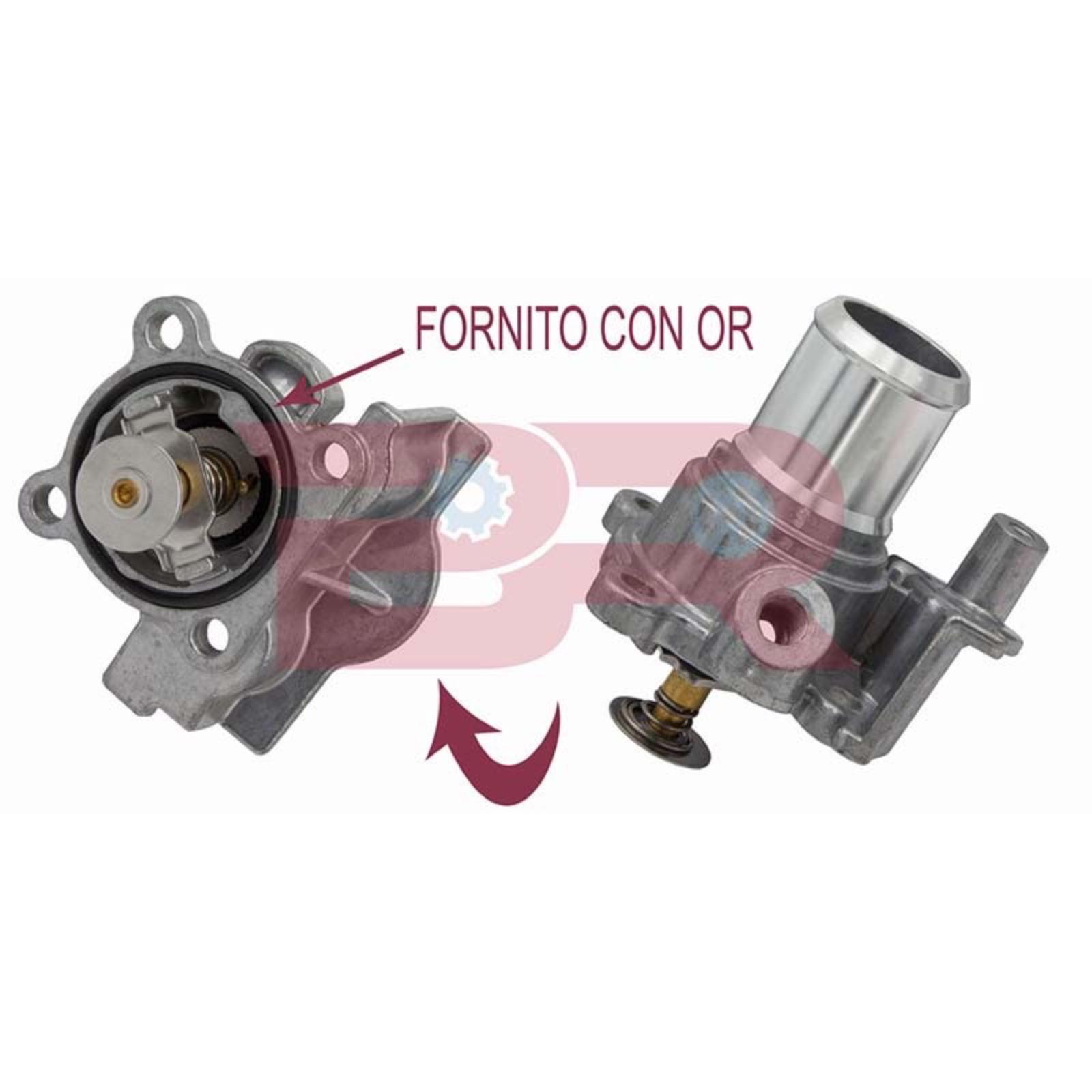 Botto Ricambi BRAC7382 Kühlwasserthermostat Iveco 504387382 Daily, Ducato