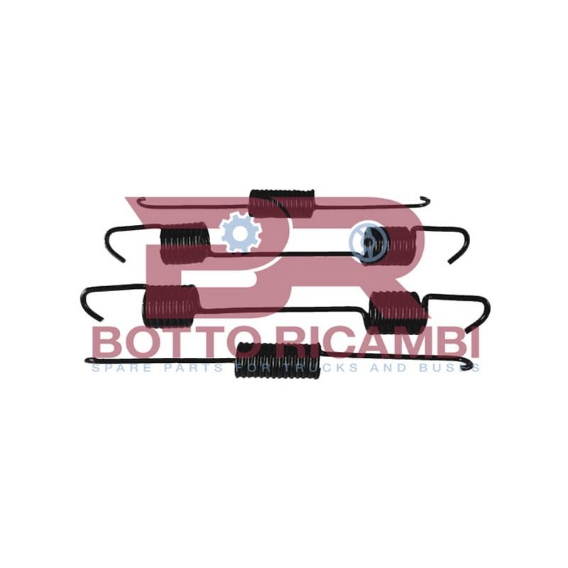 Botto Ricambi BRFR2113 Satz, Federung Und Bremsbacke Iveco 93162113 Botto Ricambi BRFR2113 Satz, Federung Und Bremsbacke Iveco 93162113