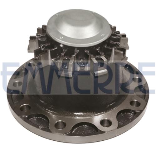 EMMERRE 931750 VORNE RADNABE MIT LAGERN, ABS UND DECKEL für DAF EURO 5 2019789