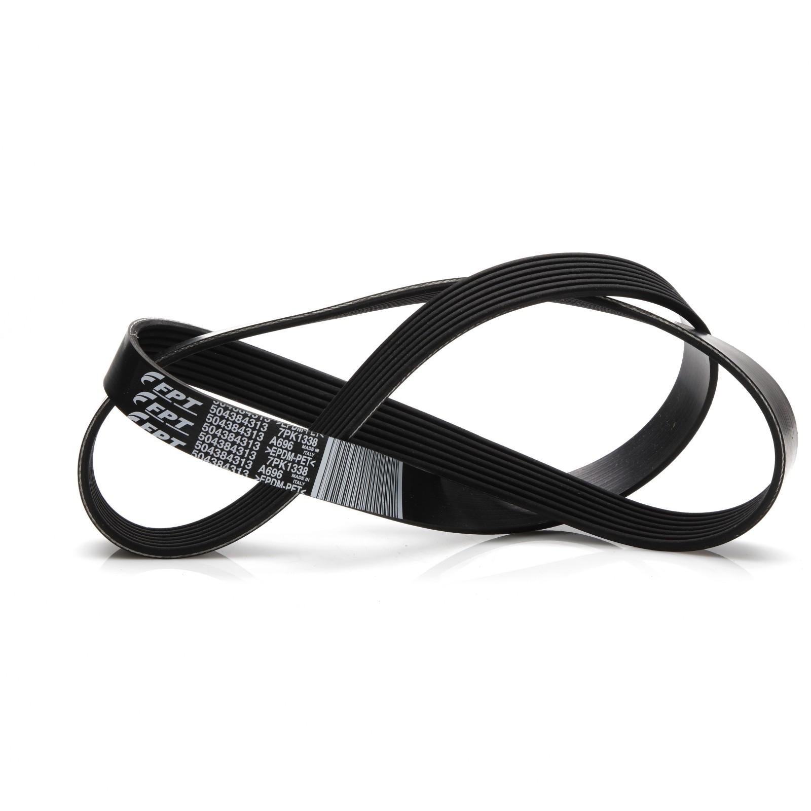 Original Iveco 504384313 Keilrippenriemen 7PK1338 Daily 2.3 2011 - 2019 Original Iveco 504384313 Keilrippenriemen 7PK1338 Daily 2.3 2011 - 2019