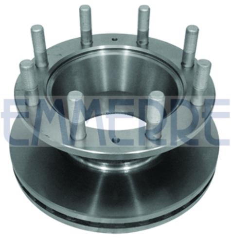 EMMERRE 960507 BREMSSCHEIBE HINTEN MIT ABS für IVECO 7189863, 7184078