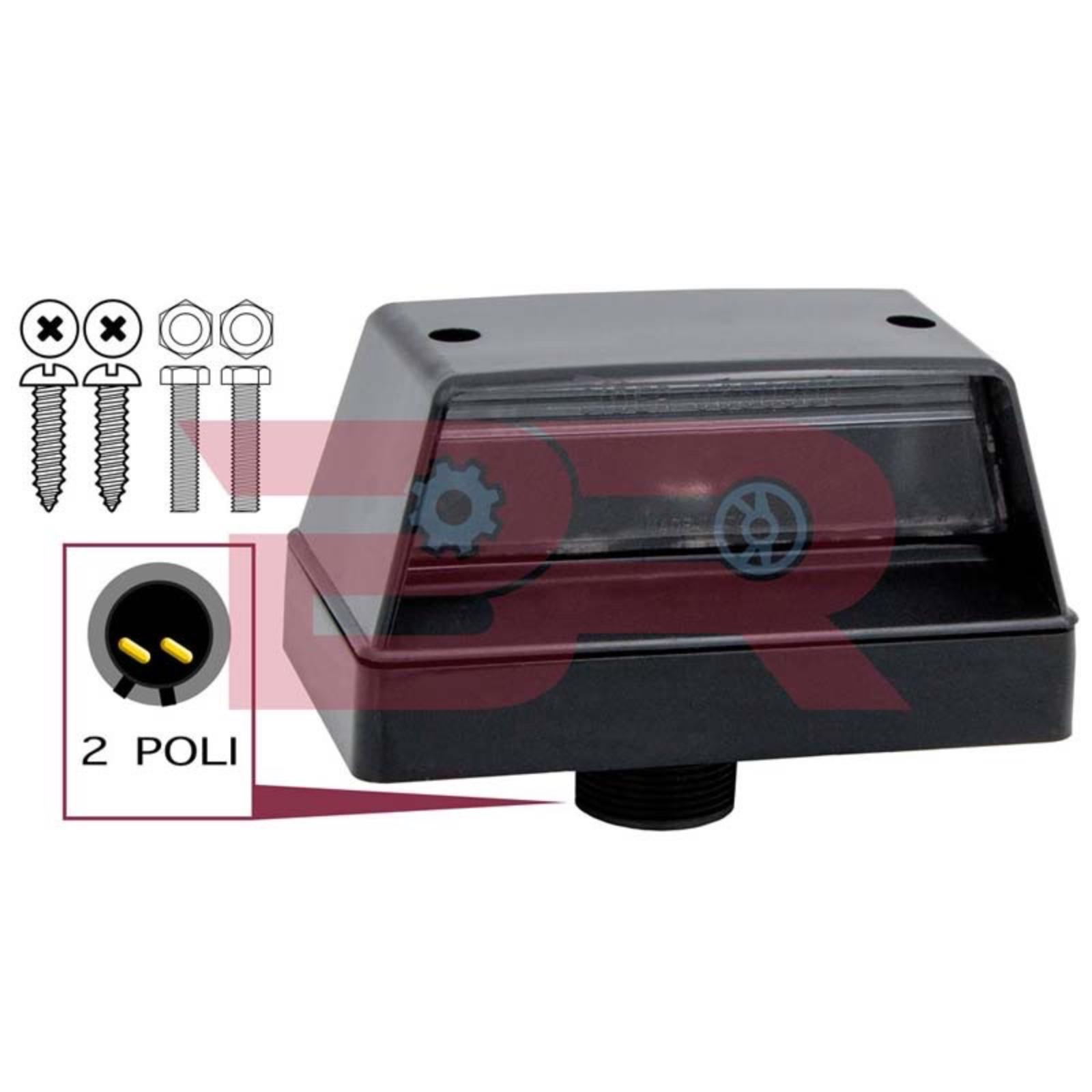 Botto Ricambi BREL6074 Kennzeichenbeleuchtung Links Iveco 98426074 Eurocargo Botto Ricambi BREL6074 Kennzeichenbeleuchtung Links Iveco 98426074 Eurocargo