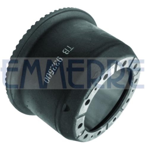 EMMERRE 932500 BREMSTROMMEL VORNE-HINTEN für SCANIA 1414435, 1385893, 293543 EMMERRE 932500 BREMSTROMMEL VORNE-HINTEN für SCANIA 1414435, 1385893, 293543