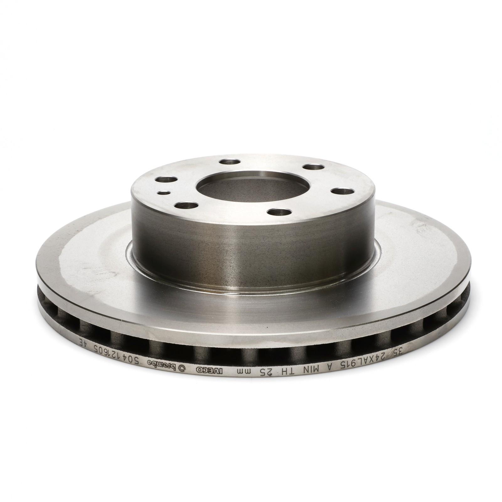 Original Iveco 504121605 Bremsscheibe Daily Vorderachse, belüftet