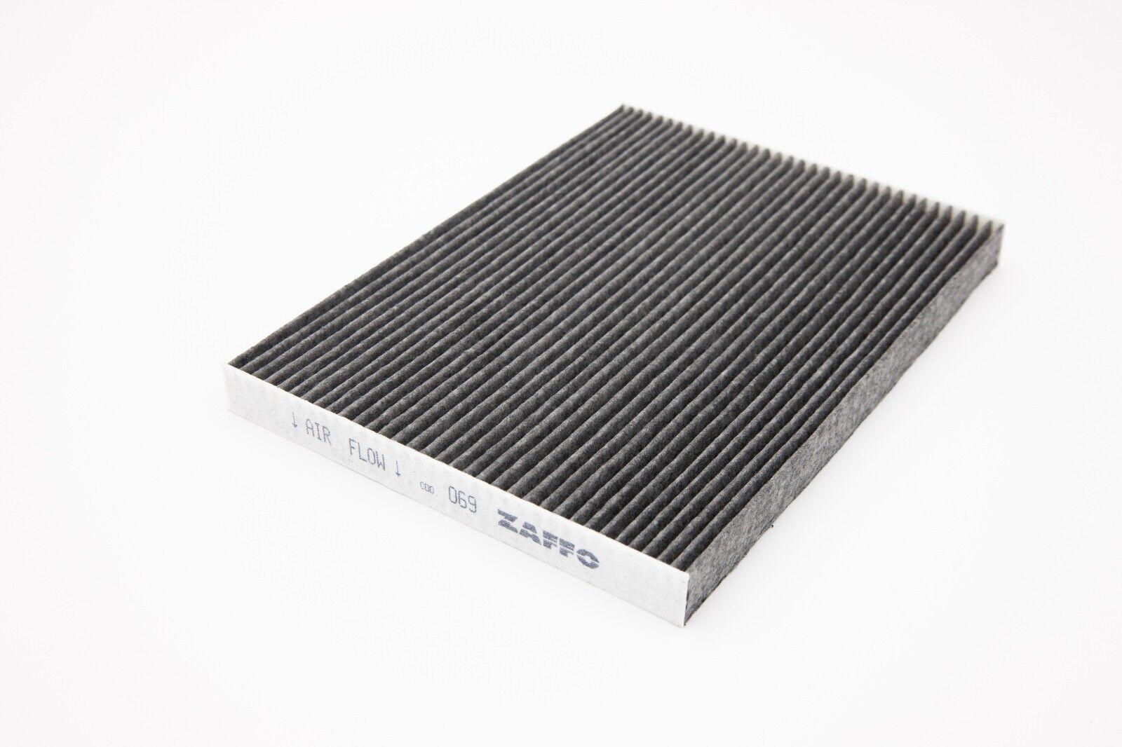 ZAFFO Z069 Innenraumfilter, Aktivkohlefilter, Pollenfilter für VOLVO